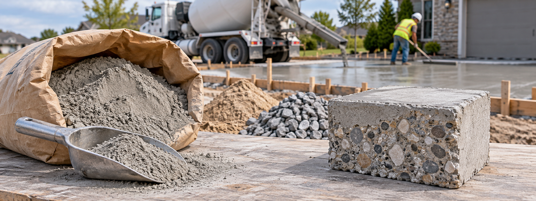 Cement vs. Concrete: The Difference Most People Get Wrong