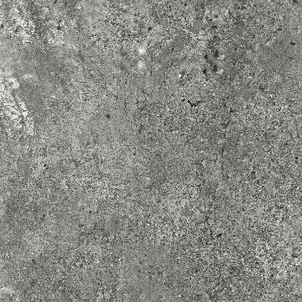 Weathered and faded concrete before