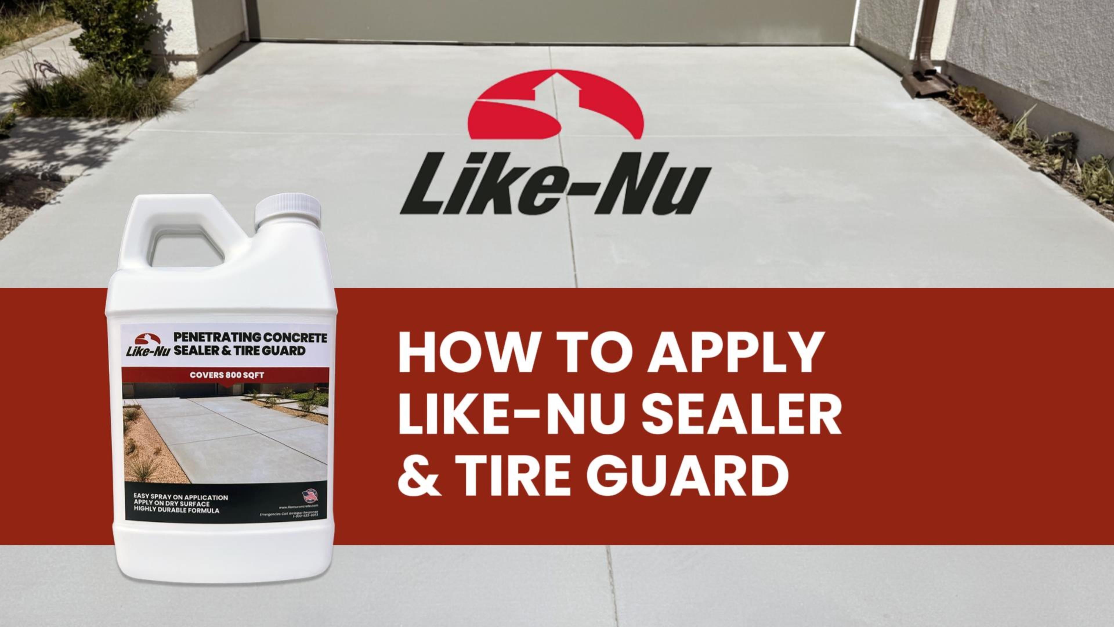 Load video: How to apply Like-Nu Concrete Sealer