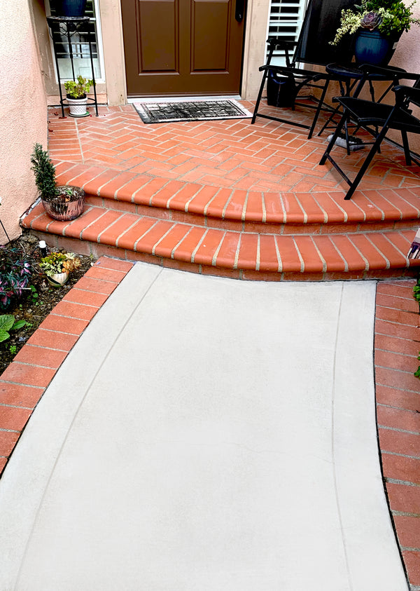 Stained Patios after